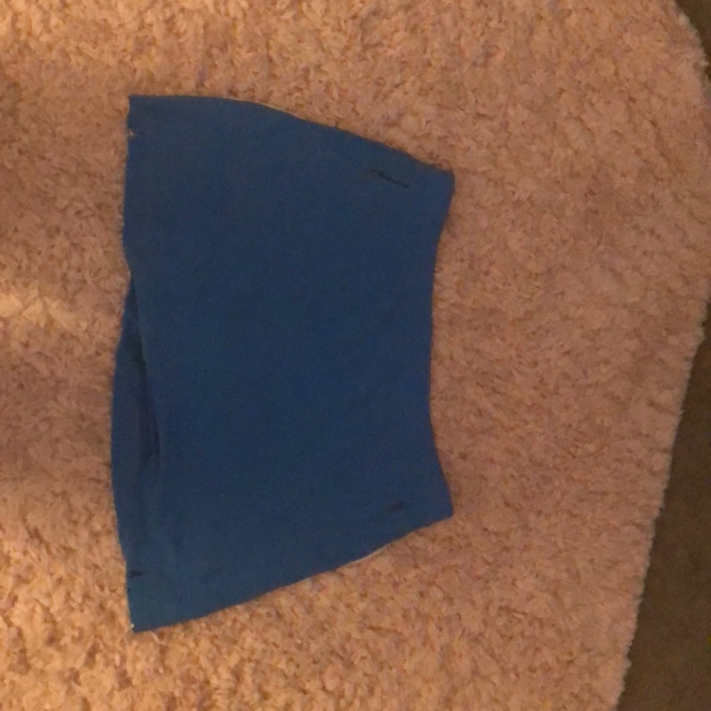 Blue skort